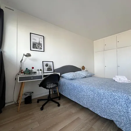 Privee Dans Vue Imprenable Sur La Tour Eiffel 홈스테이 파리