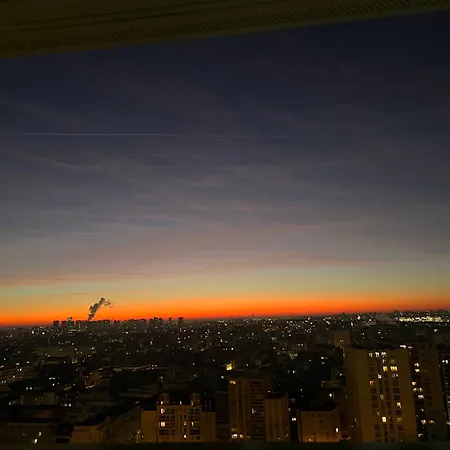 홈스테이 Privee Dans Vue Imprenable Sur La Tour Eiffel 파리