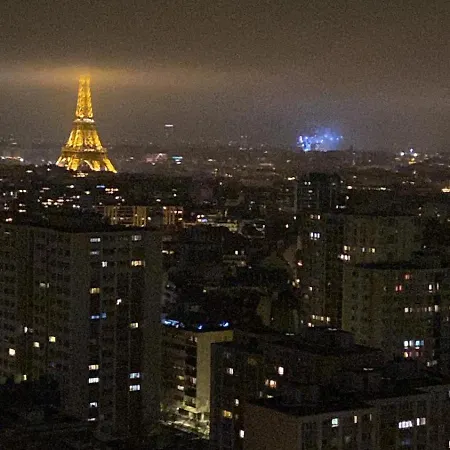 Privee Dans Vue Imprenable Sur La Tour Eiffel 파리