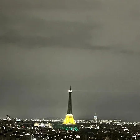 Privee Dans Vue Imprenable Sur La Tour Eiffel 홈스테이
