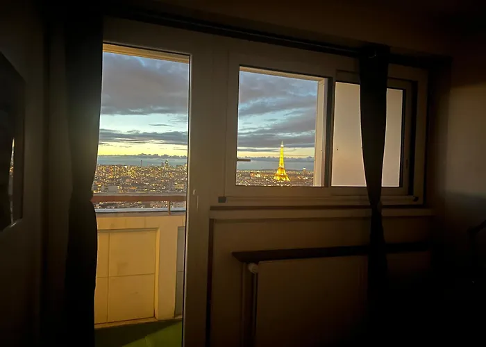 Accommodatie bij particulieren Privee Dans Vue Imprenable Sur La Tour Eiffel *